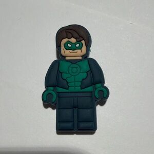 Green and Black Superhero Green Lantern Minifigure crocs shoe charm
